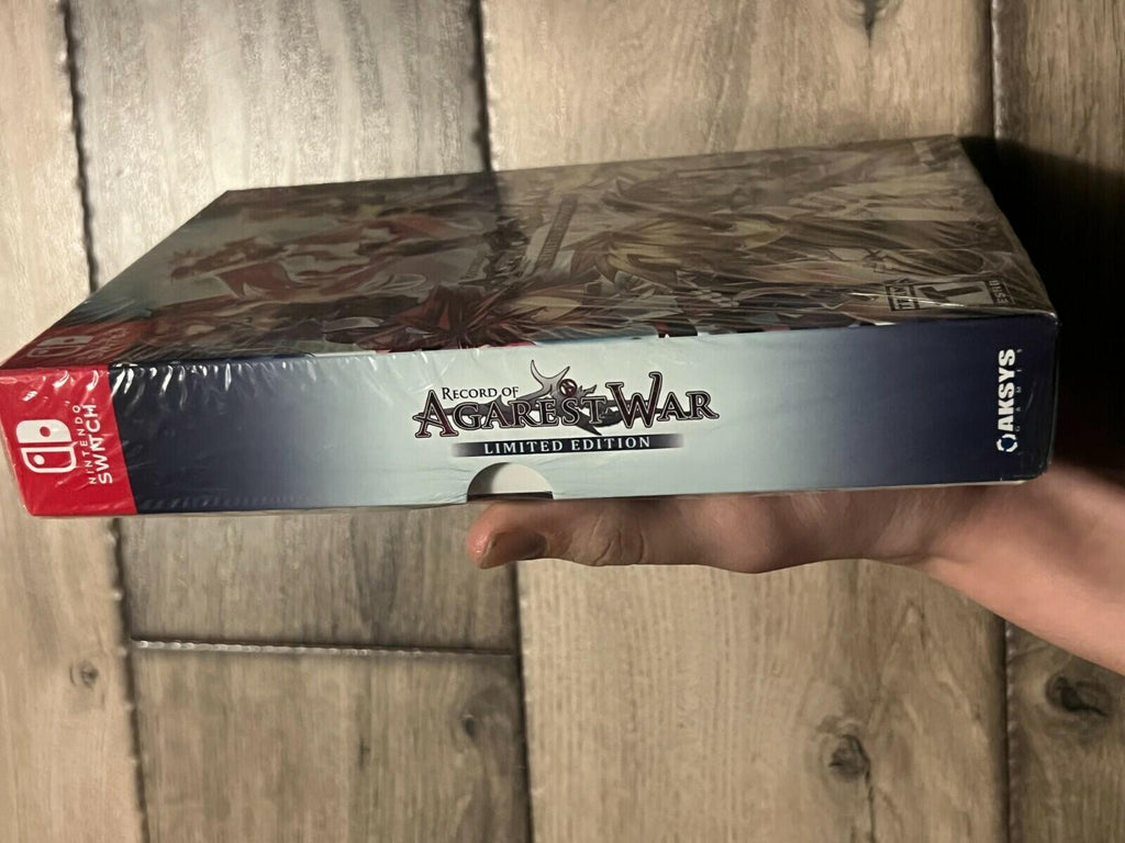 Record of Agarest War Limited Edition (Nintendo Switch, 2023) BRAND NEW SEALED