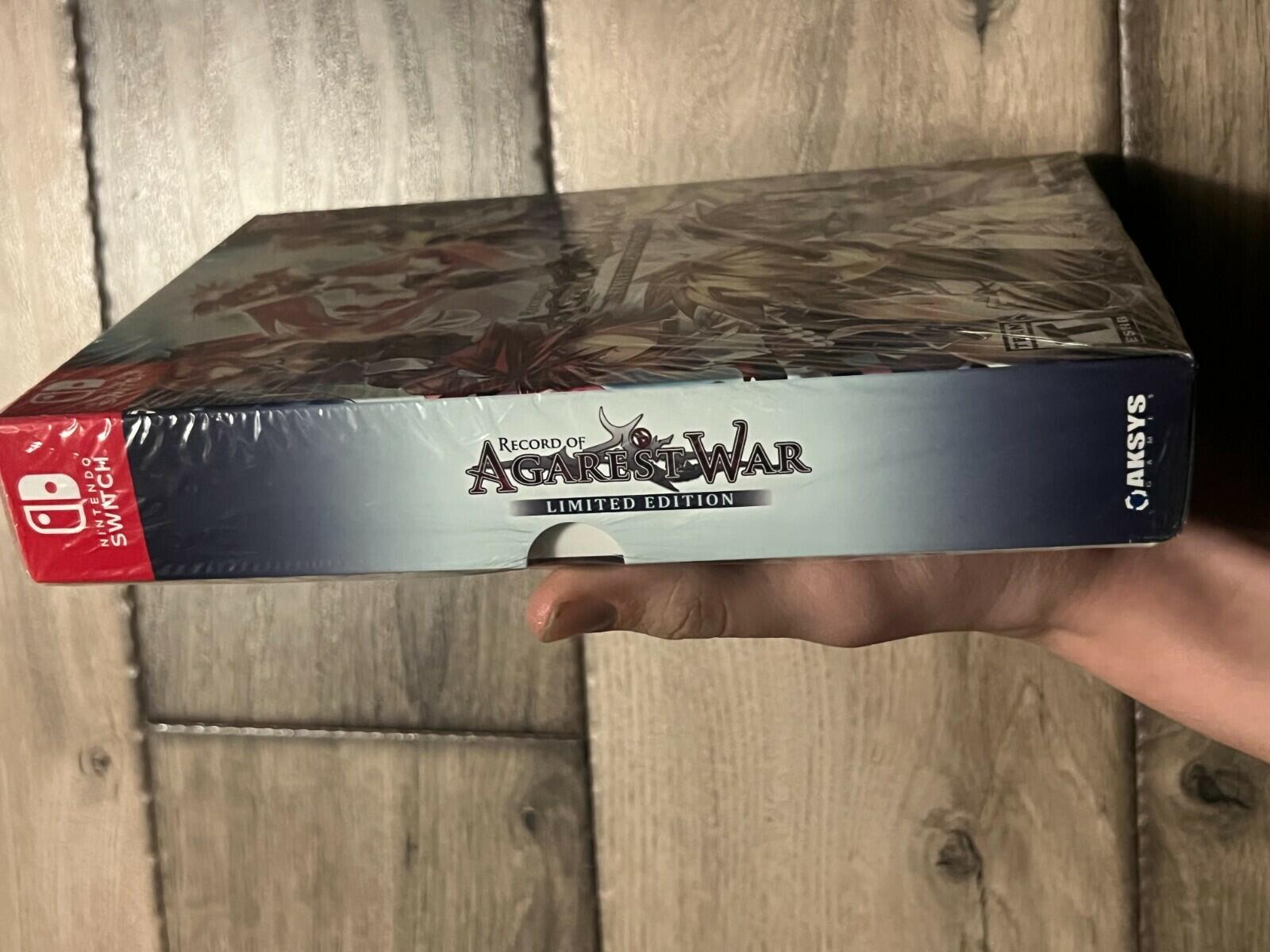 Record of Agarest War Limited Edition (Nintendo Switch, 2023) BRAND NEW SEALED
