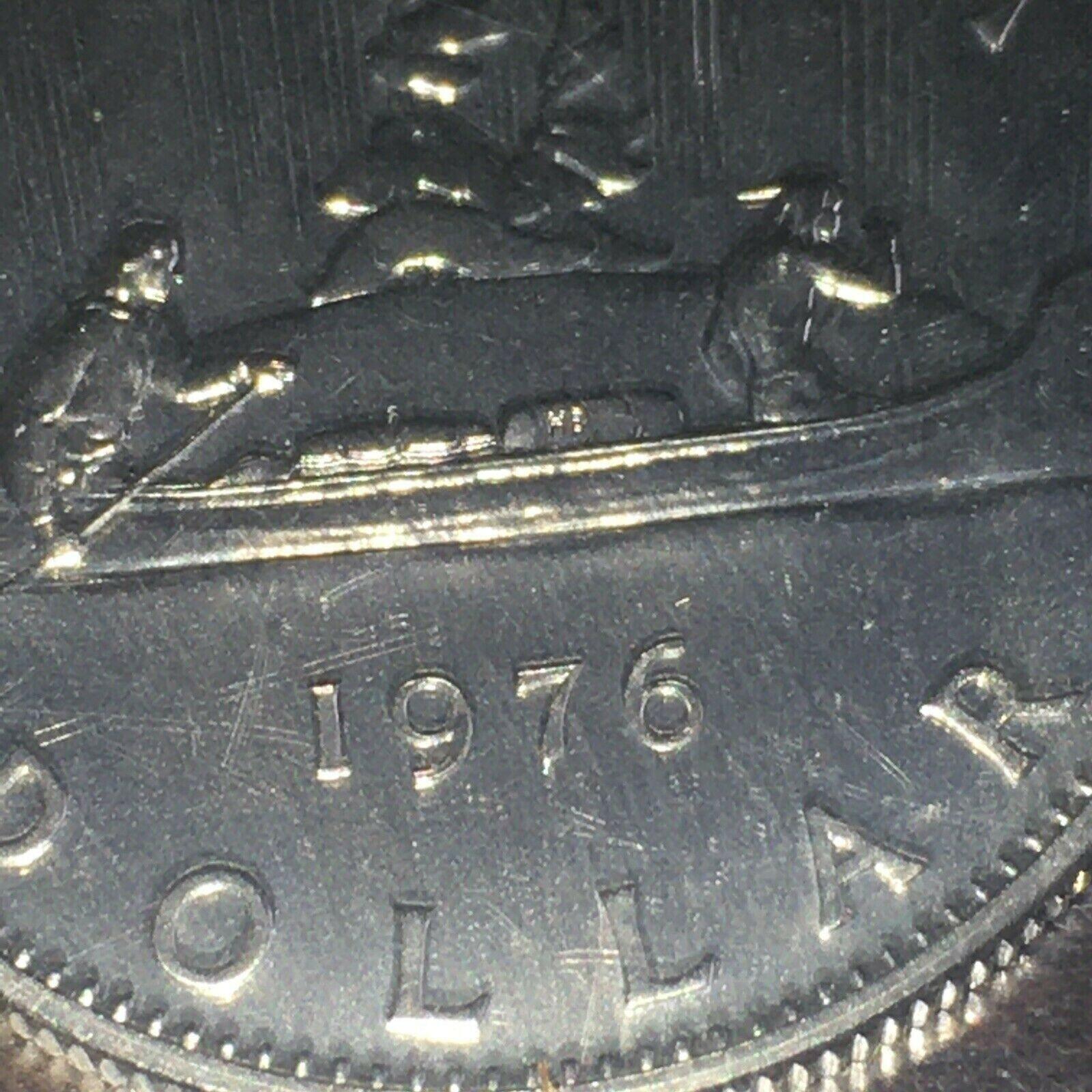 *Double Date 1$* 1976 Royal Canadian Mint Uncirculated Prooflike Coin Set