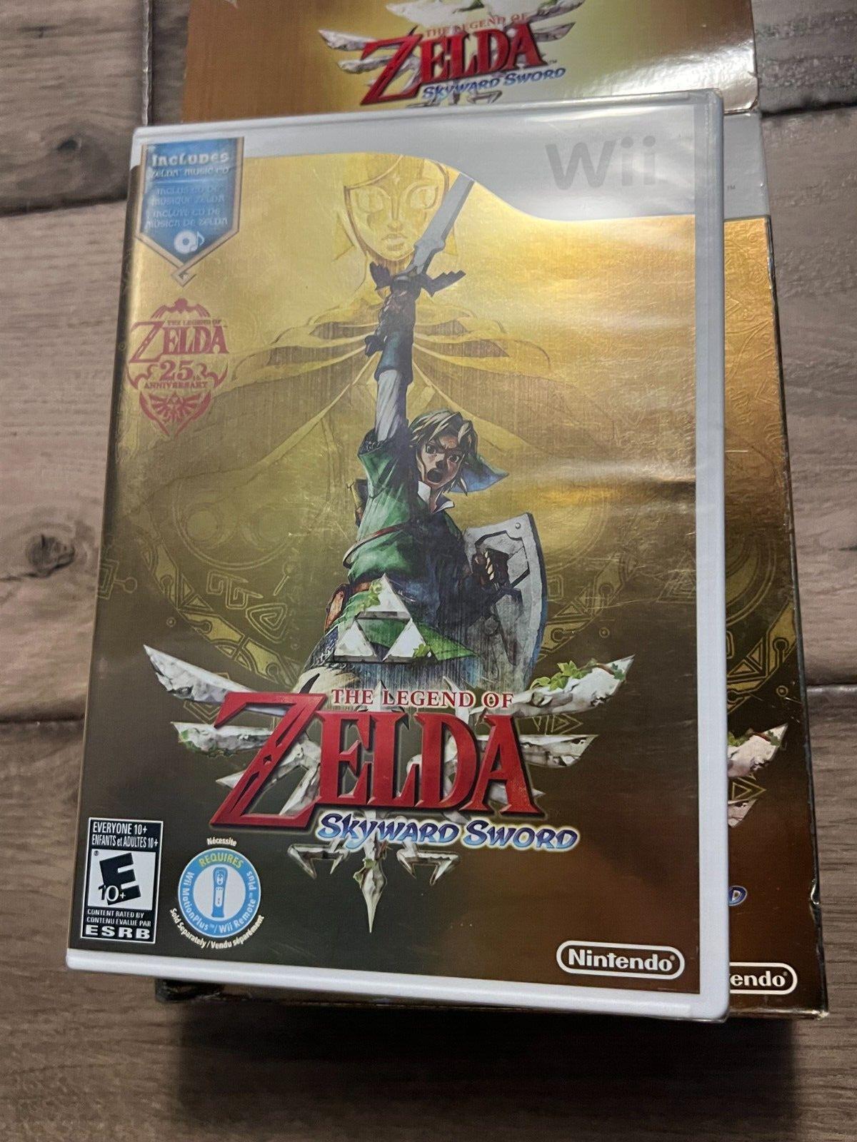 The Legend of Zelda Skyward Sword (Nintendo Wii, 2011) NO REMOTE NEW GAME IN BOX