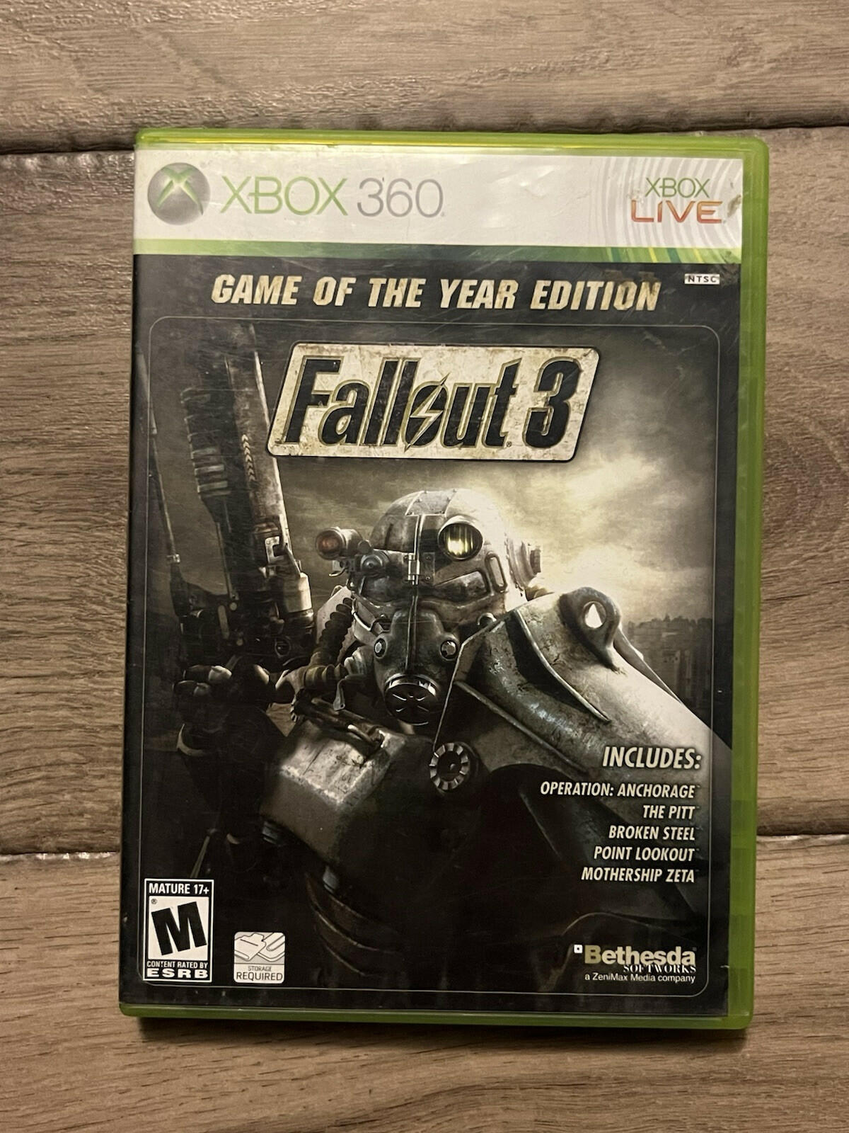 Fallout 3 Game Add-On Pack: The Pitt and Operation - Anchorage (Xbox 360) CIB