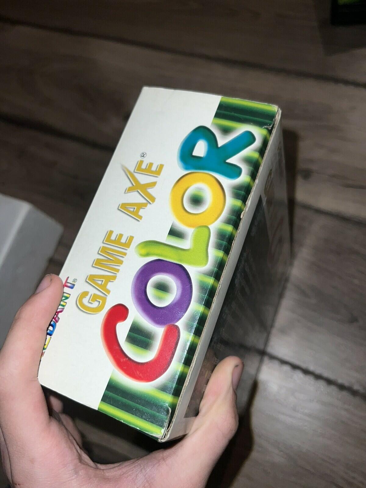 Game Axe Color Redant FC-868 Handheld NES Famiclone Console Nintendo CIB W/ BOX