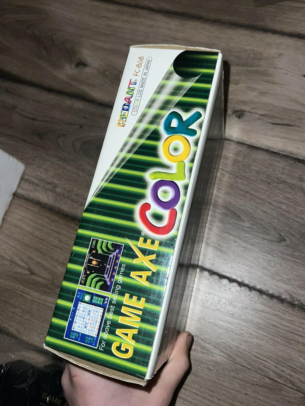 Game Axe Color Redant FC-868 Handheld NES Famiclone Console Nintendo CIB W/ BOX