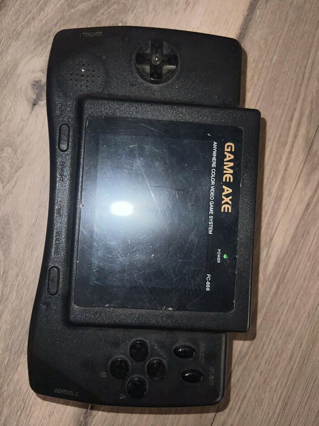 Game Axe Color Redant FC-868 Handheld NES Famiclone Console Nintendo CIB W/ BOX