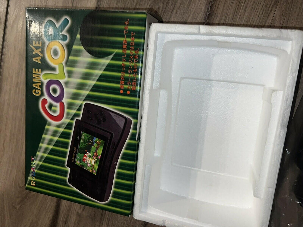 Game Axe Color Redant FC-868 Handheld NES Famiclone Console Nintendo CIB W/ BOX