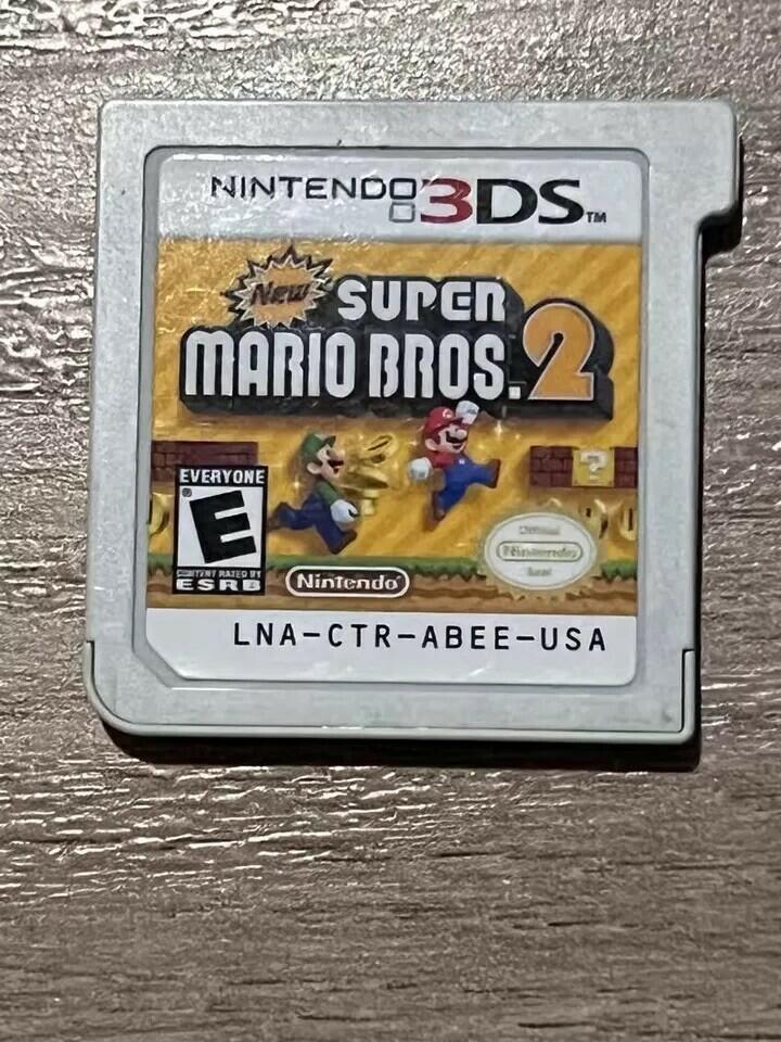 New Super Mario Bros. 2 (Nintendo 3DS, 2012) CART ONLY