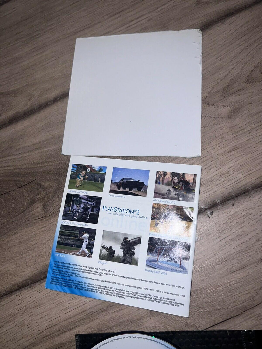 Online Start-up Online Disc V3.0 Sony PlayStation 2 NOT FOR RESALE