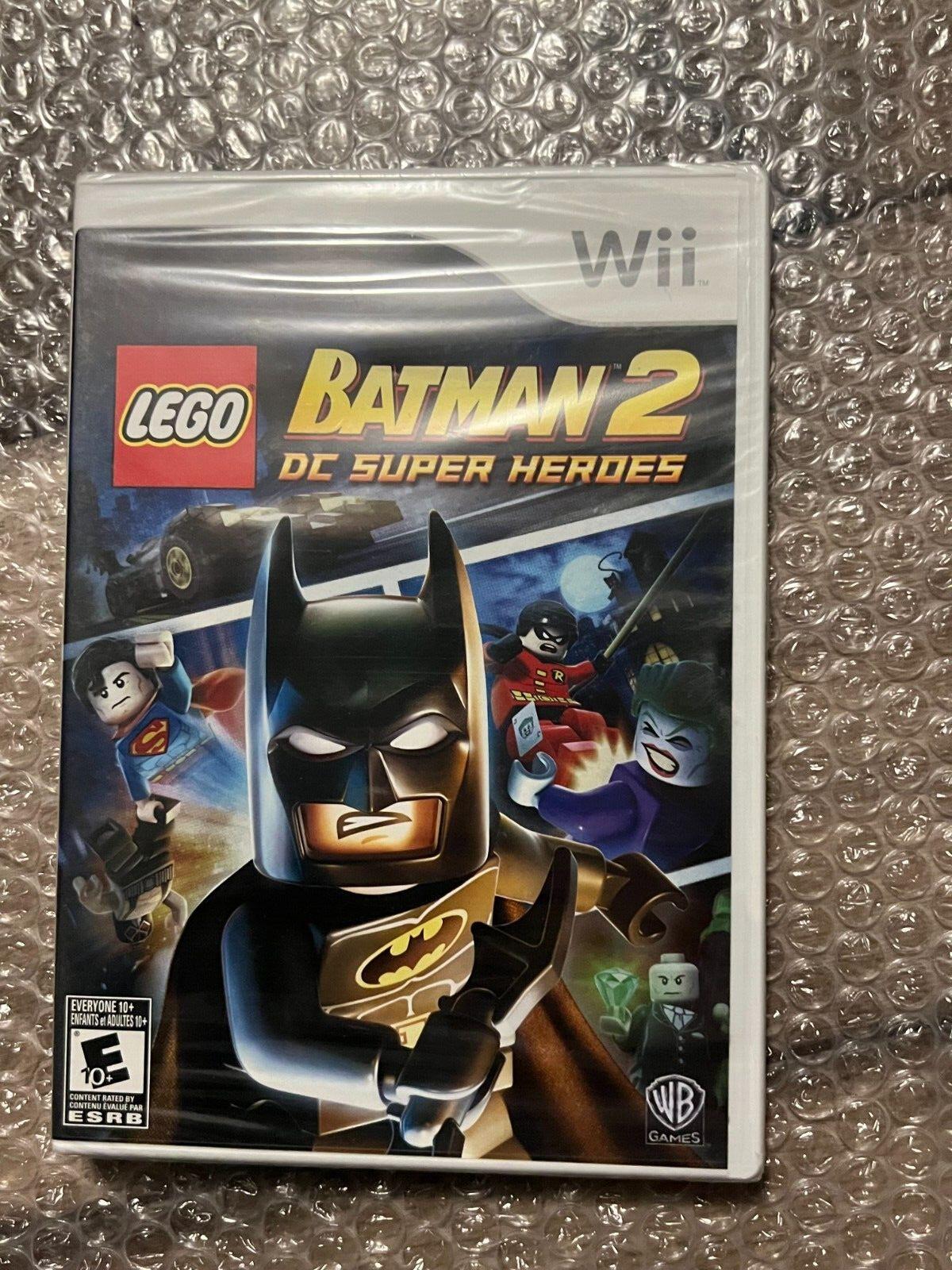 LEGO Batman 2: DC Super Heroes (Nintendo Wii, 2012) NEW SEALED