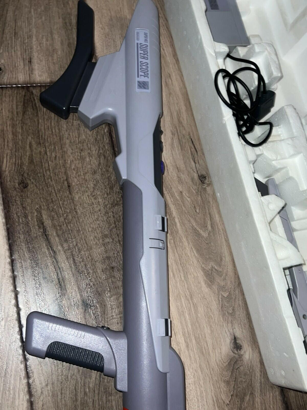 Super Nintendo SNES Super Scope Light Gun CIB WITH BOX NO GAME