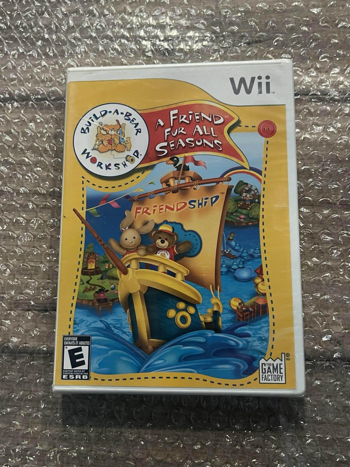 Build-A-Bear Workshop: A Friend Fur All Seasons (Nintendo Wii, 2008) NEW SEALED