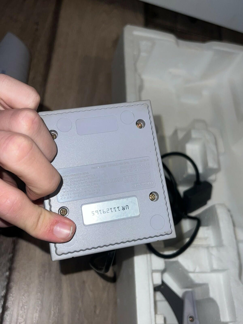 Super Nintendo SNES Super Scope Light Gun CIB WITH BOX NO GAME