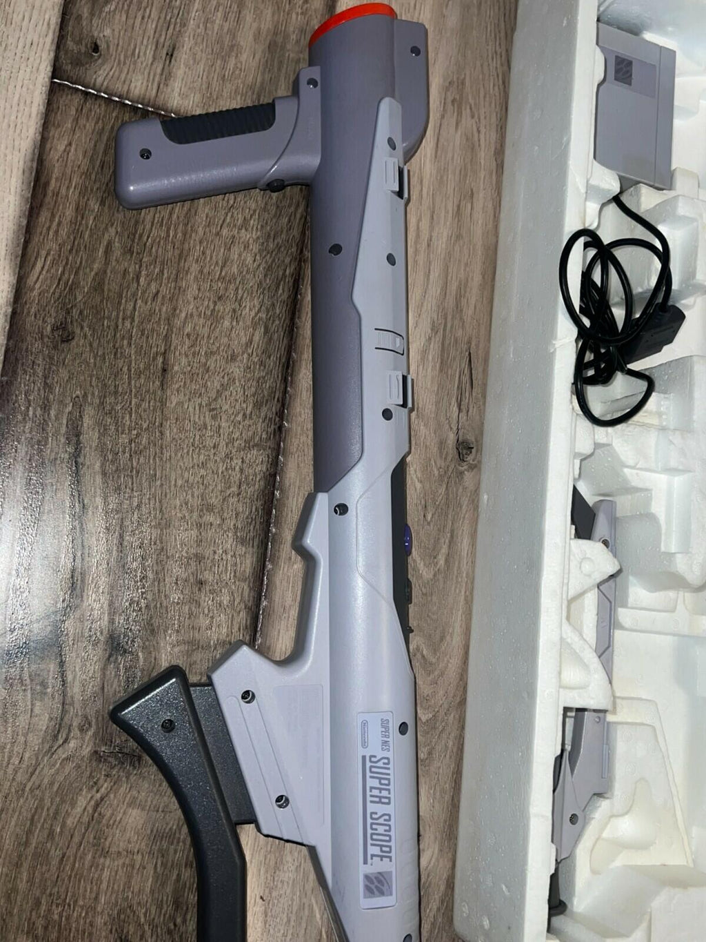 Super Nintendo SNES Super Scope Light Gun CIB WITH BOX NO GAME