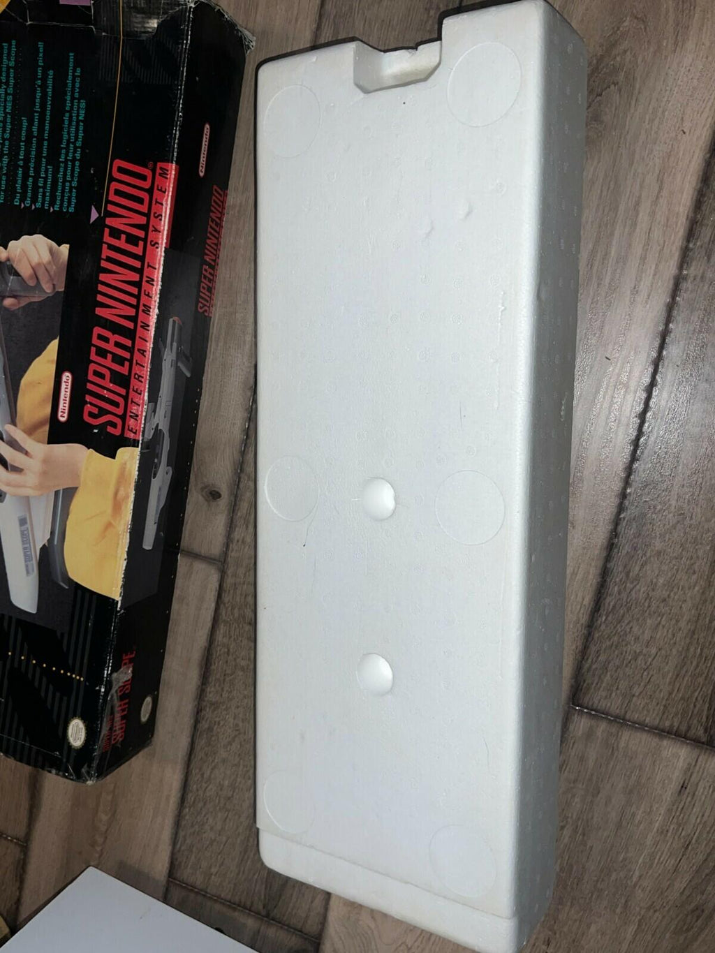 Super Nintendo SNES Super Scope Light Gun CIB WITH BOX NO GAME