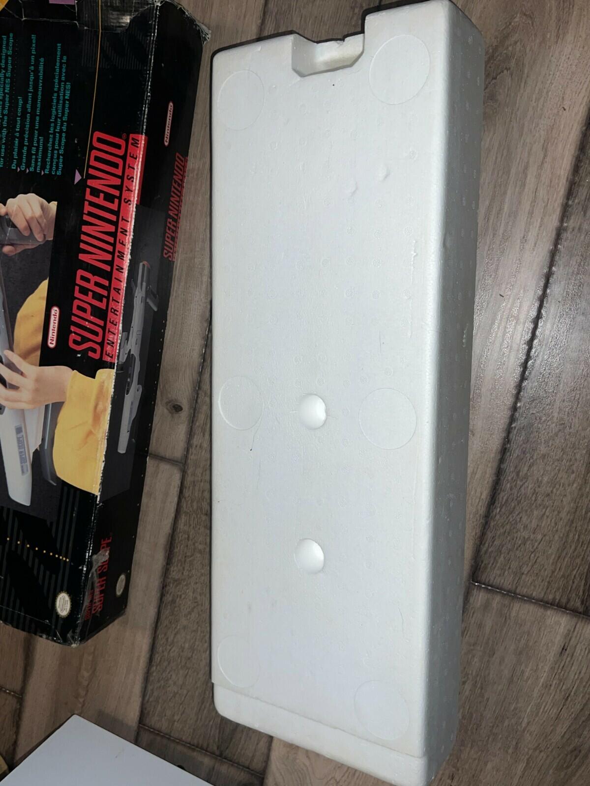 Super Nintendo SNES Super Scope Light Gun CIB WITH BOX NO GAME