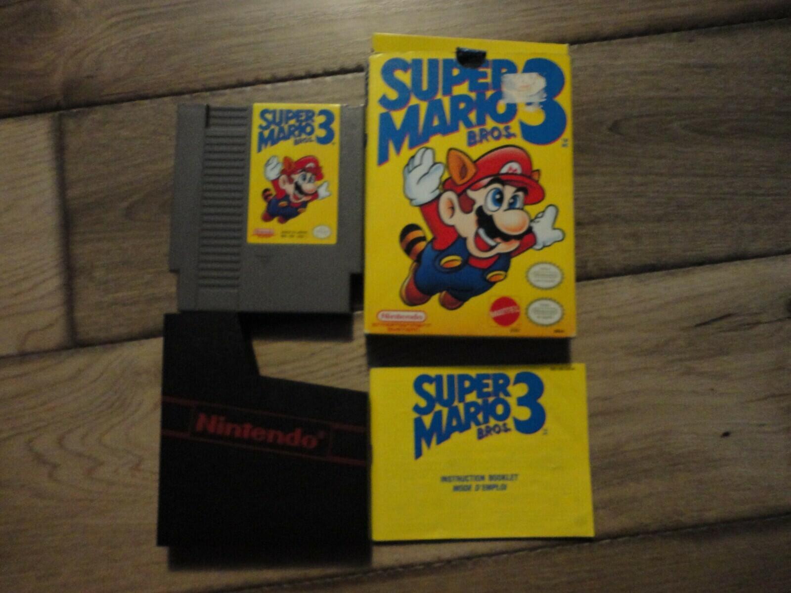 Super Mario Bros. 3 CIB (Nintendo Entertainment System, 1990) NES CIB COMPLETE