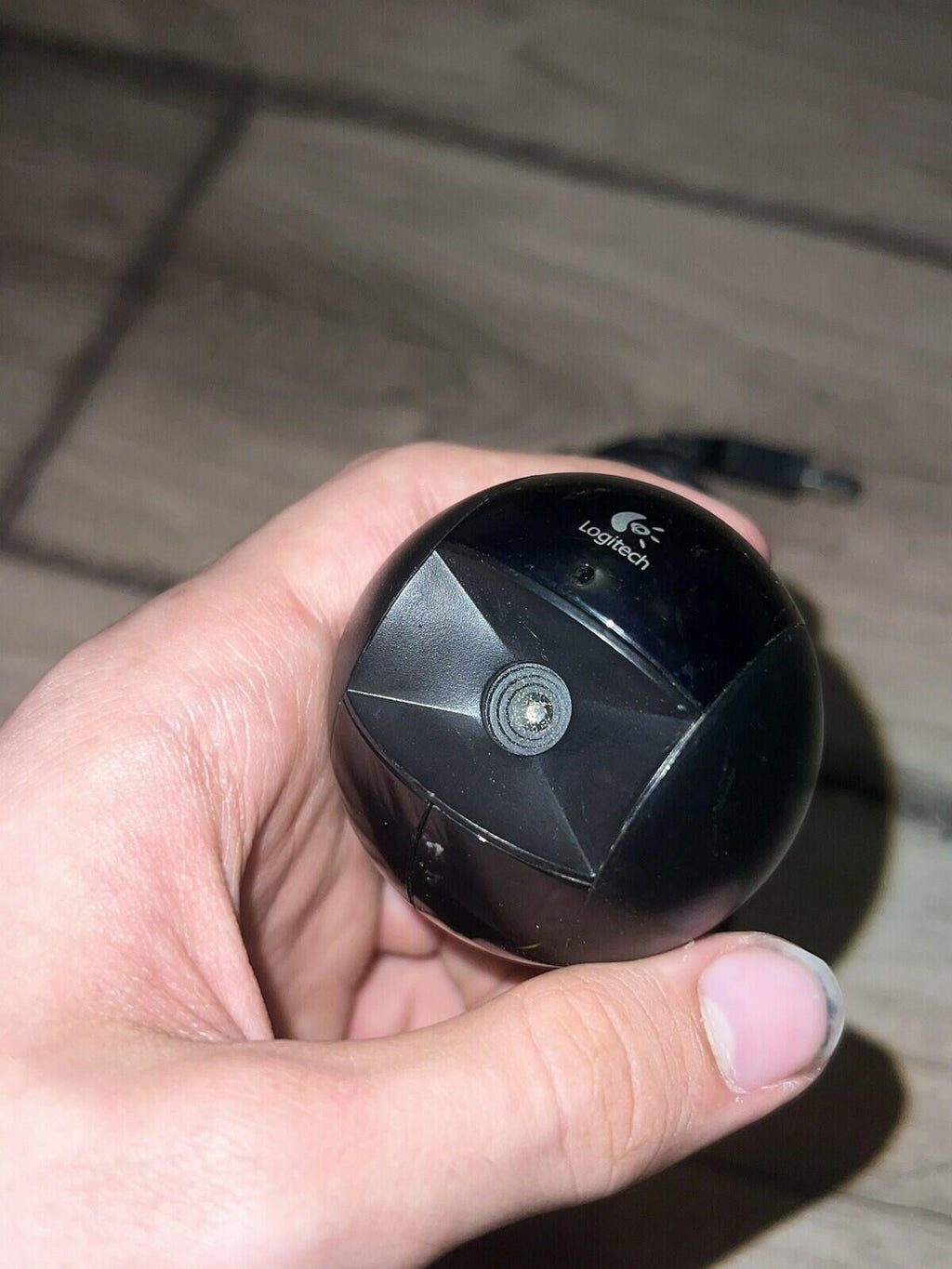 Logitech C120 USB Webcam Computer Laptop Camera Mount - Used