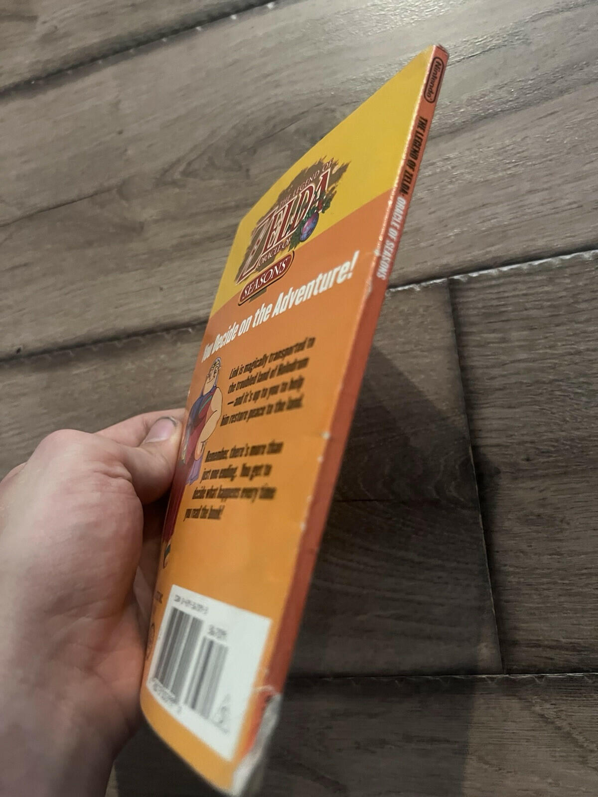 The Legend Of Zelda Oracle Of Seasons Gameboy Color Scholastic Book 2001