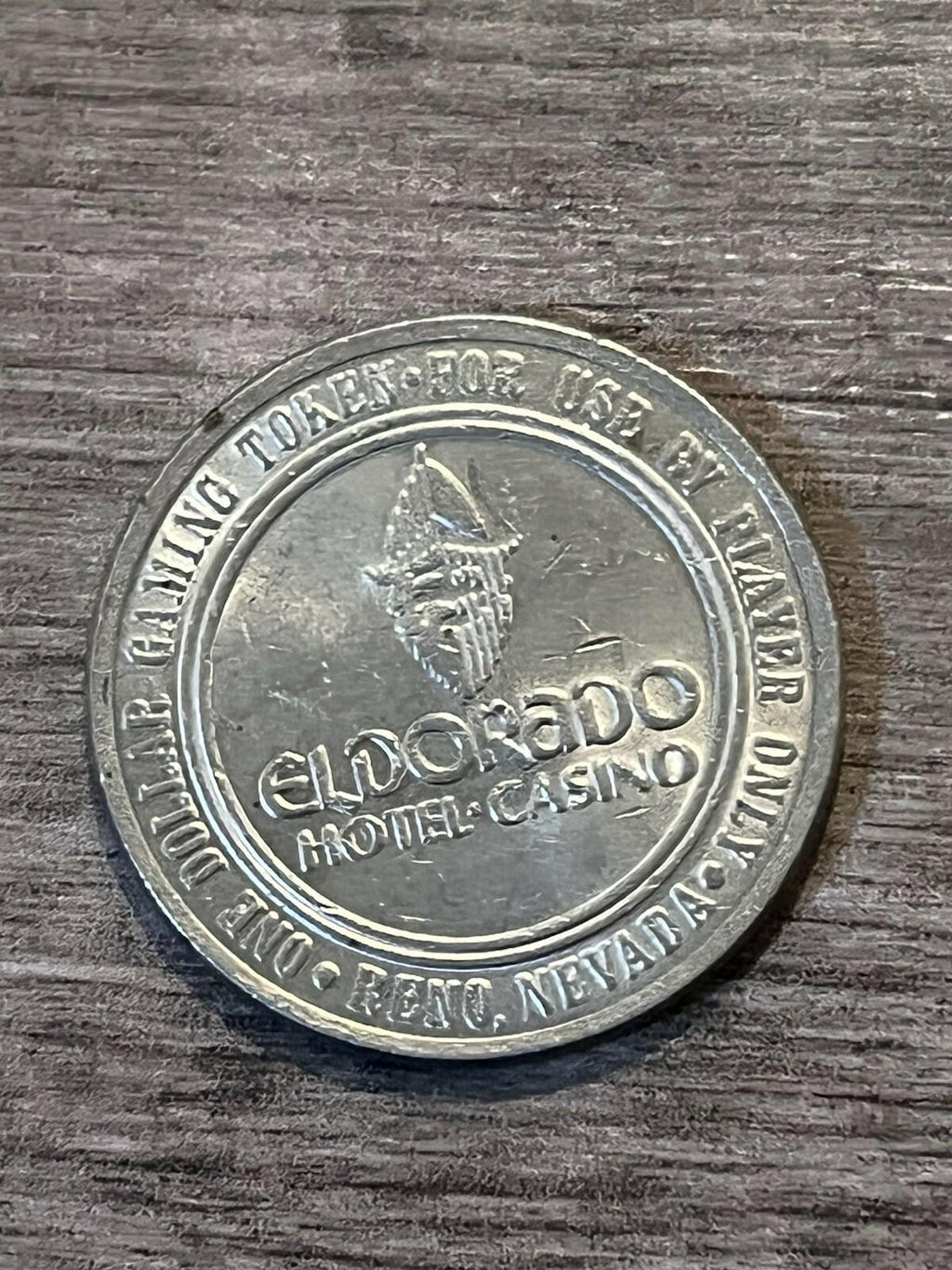 Reno, Nevada 1979 El Dorado Slots Token Dollar