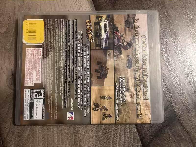 SCORE International Baja 1000 (Sony Playstation 3, 2008) NO MANUAL