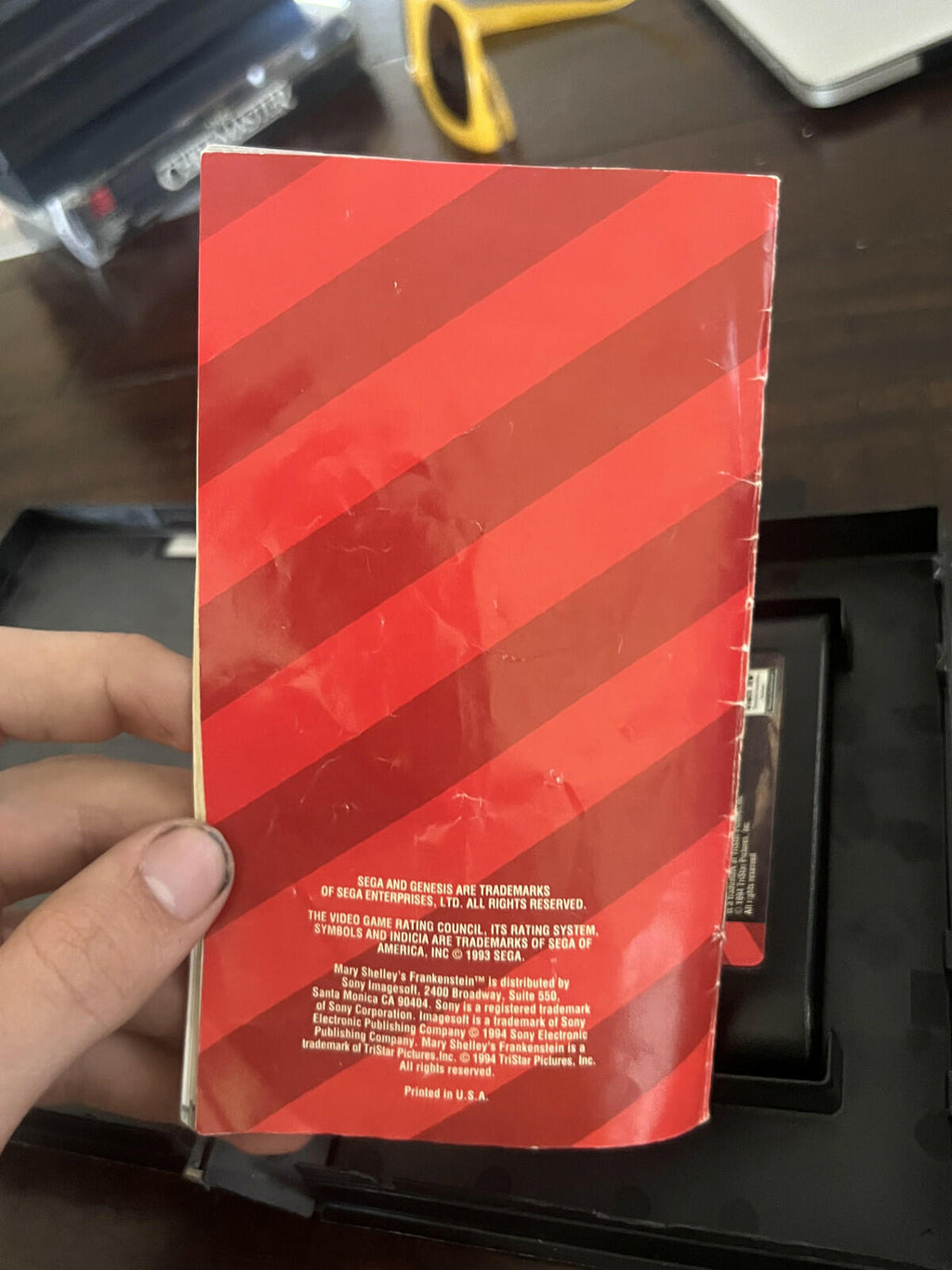 Mary Shelley's Frankenstein (Sega Genesis, 1994) CIB COMPLETE IN BOX