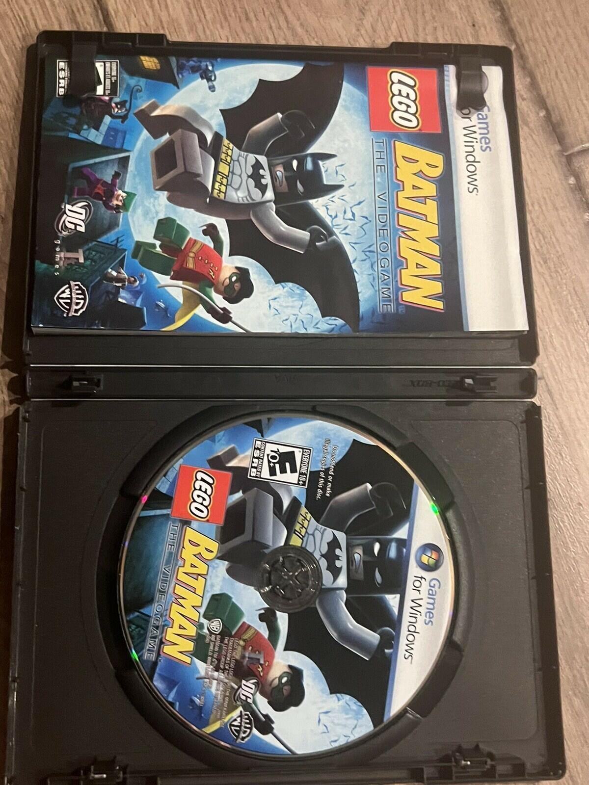 Lego Batman: The Video Game (PC DVD-ROM, 2008) CIB