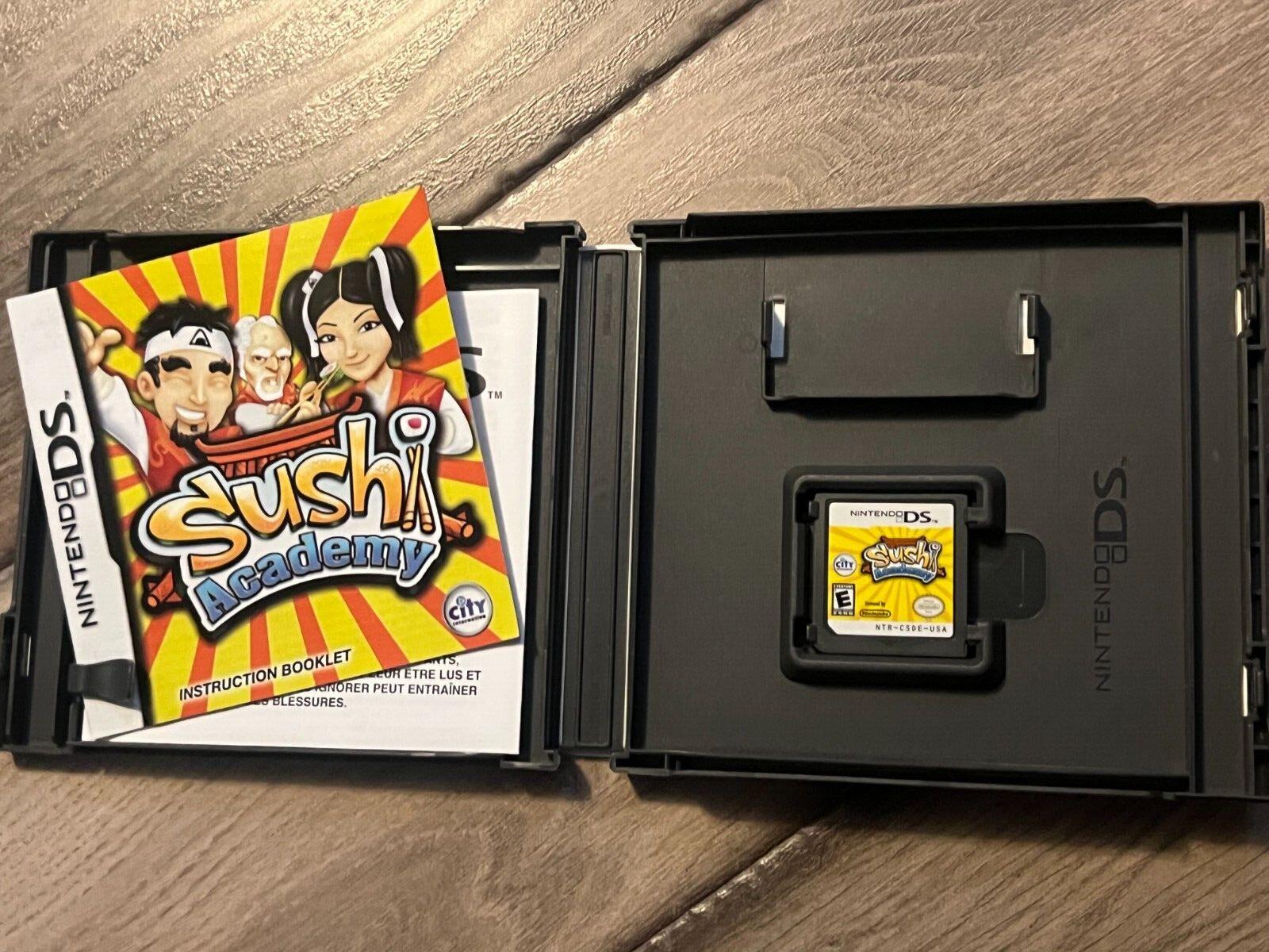 Sushi Academy (Nintendo DS, 2009) CIB