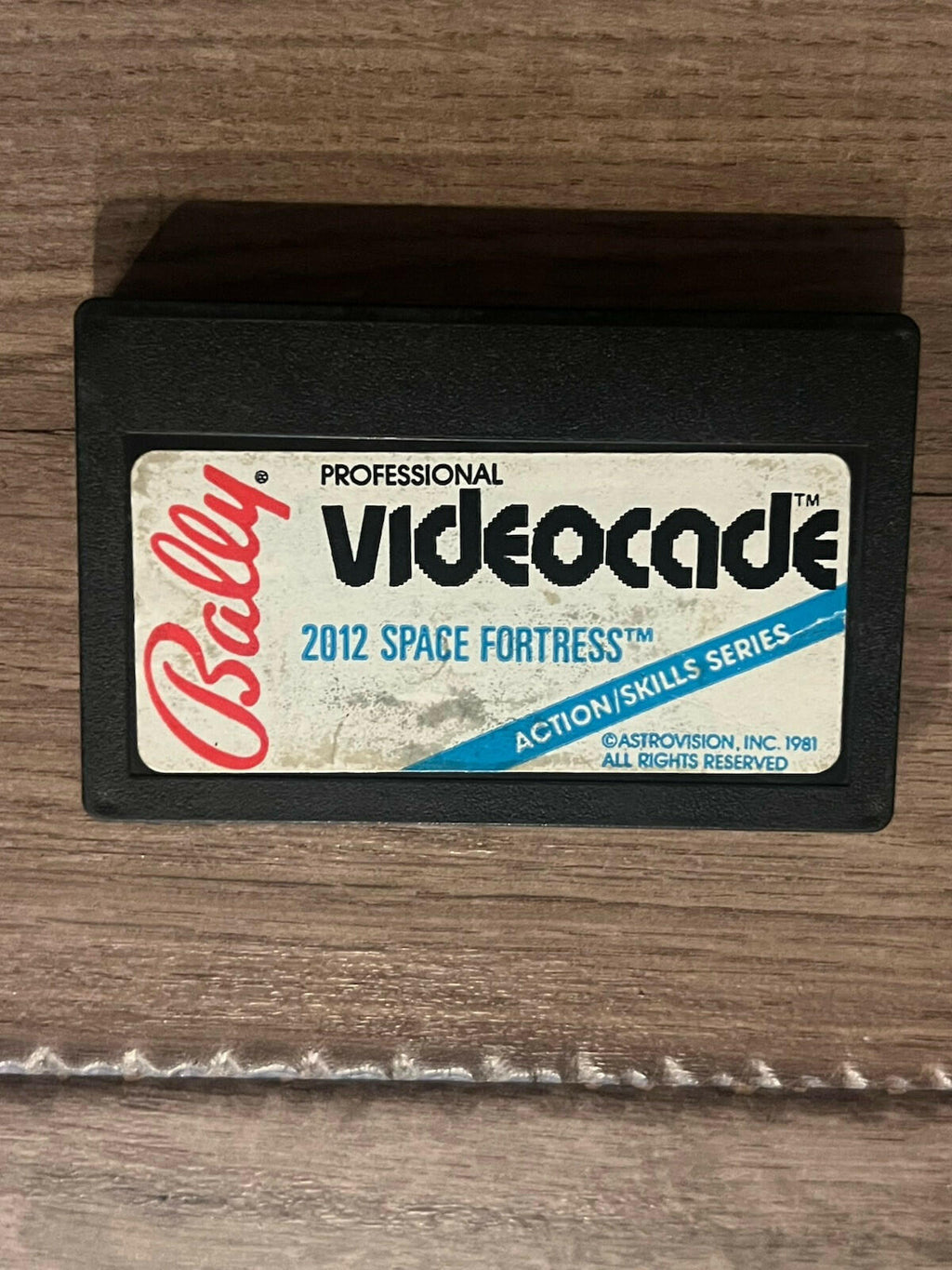 2012 Space Fortress Bally Videocade Astrocade Cartridge