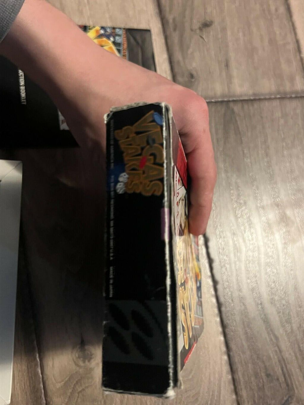 Vegas Stakes (Super Nintendo Entertainment System, 1993) CIB WITH MANUAL