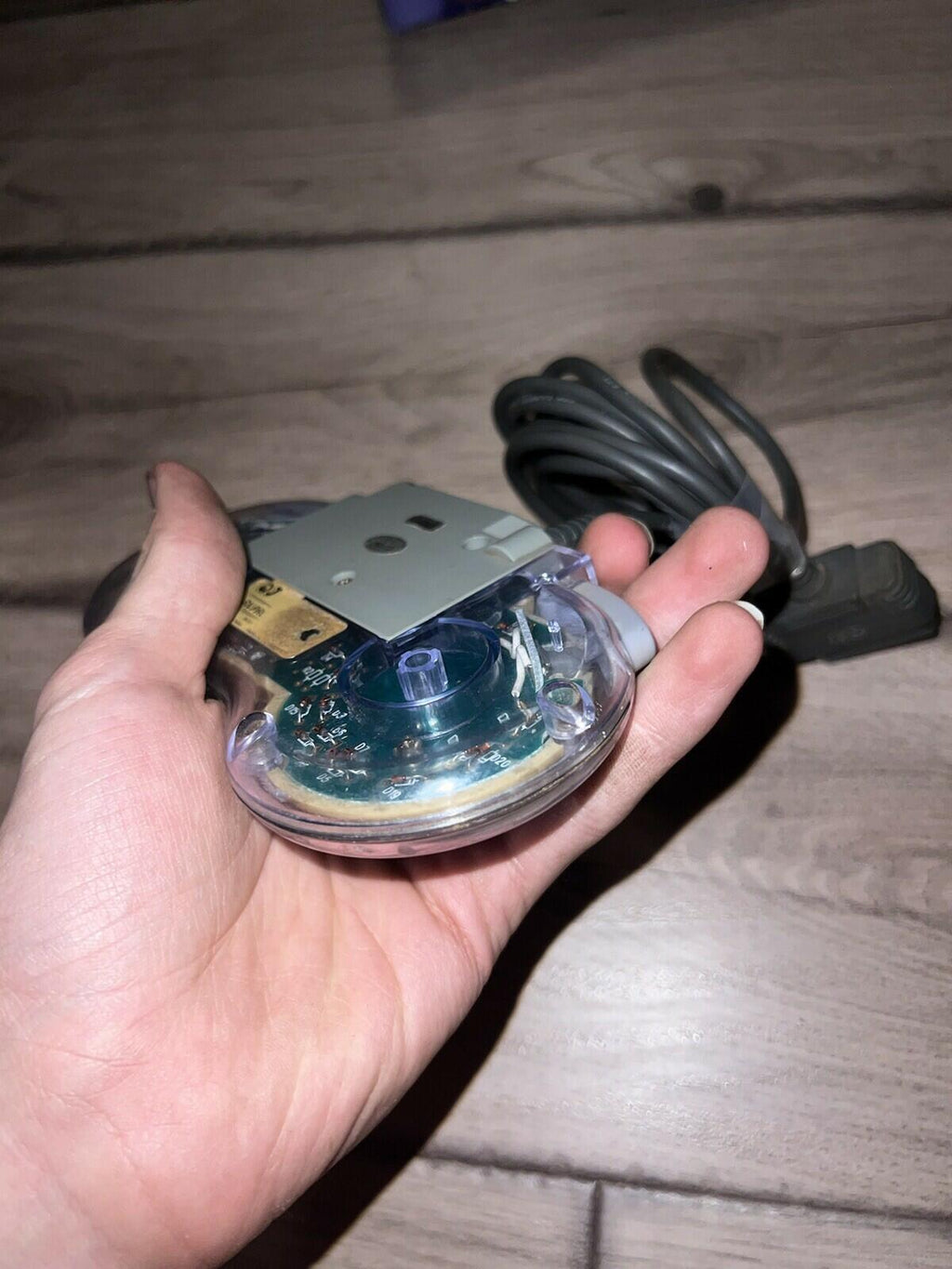 SNES Super Nintendo Gamepad Clear SN Programpad SV-337 Used Tested