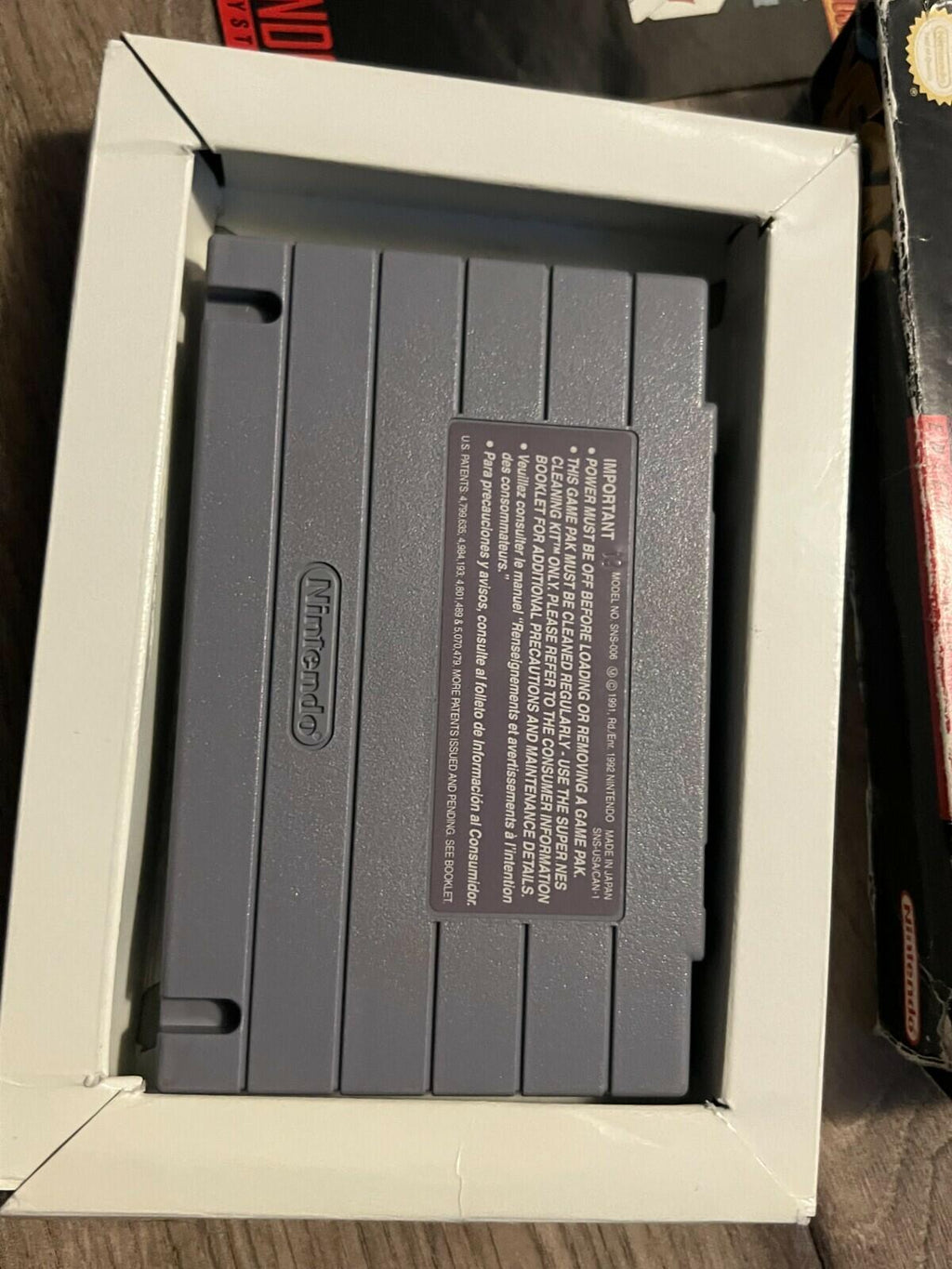 Vegas Stakes (Super Nintendo Entertainment System, 1993) CIB WITH MANUAL