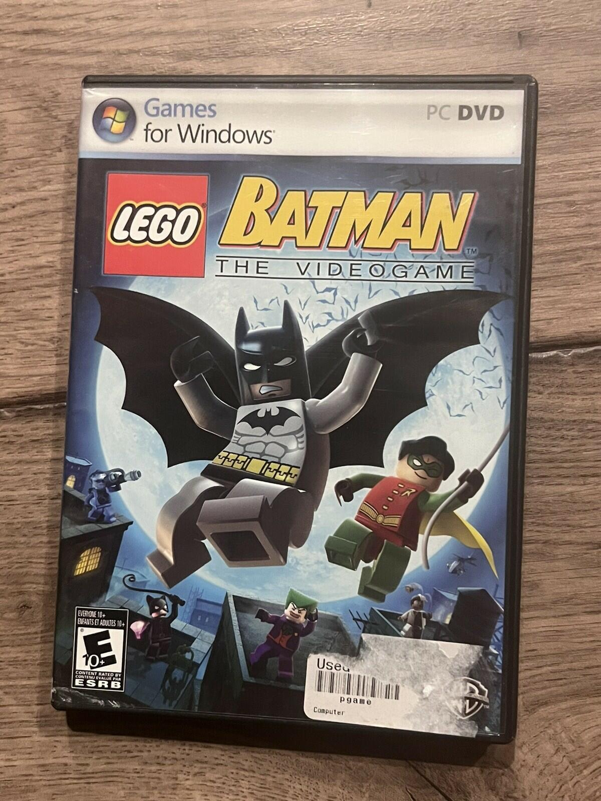 Lego Batman: The Video Game (PC DVD-ROM, 2008) CIB
