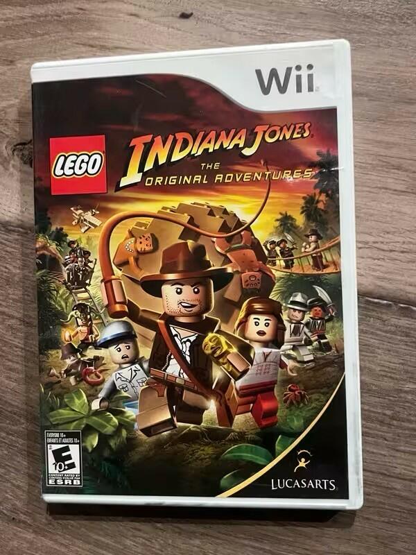 LEGO Indiana Jones The Original Adventures (Nintendo Wii, 2008) NO MANUAL