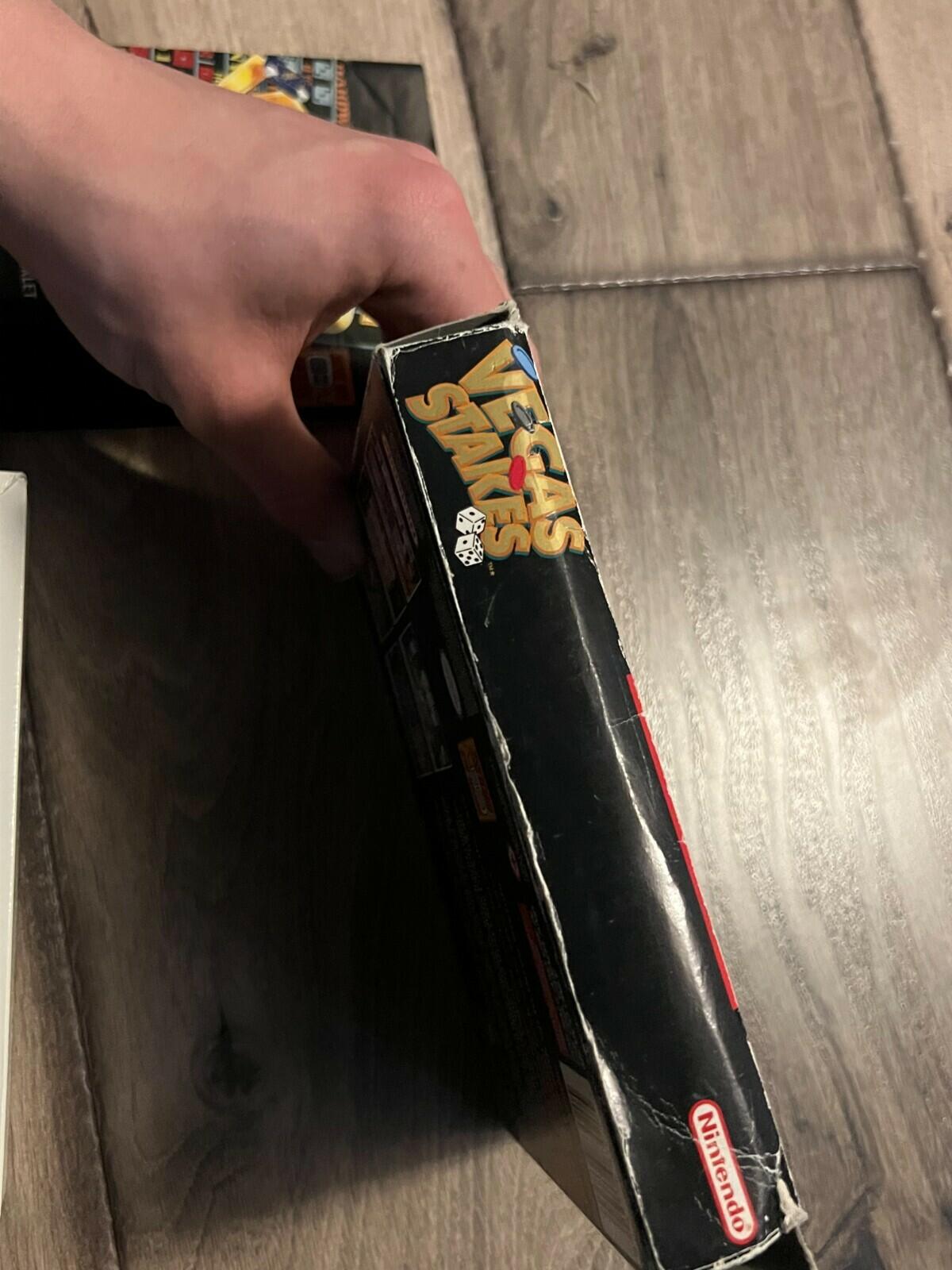 Vegas Stakes (Super Nintendo Entertainment System, 1993) CIB WITH MANUAL