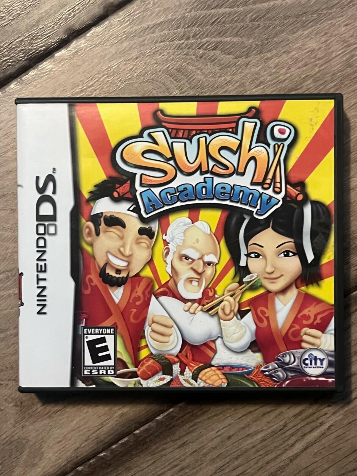 Sushi Academy (Nintendo DS, 2009) CIB