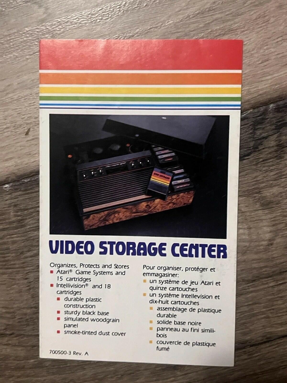 Imagic Video Computer Game Cartridge Catalog for the Atari 2600