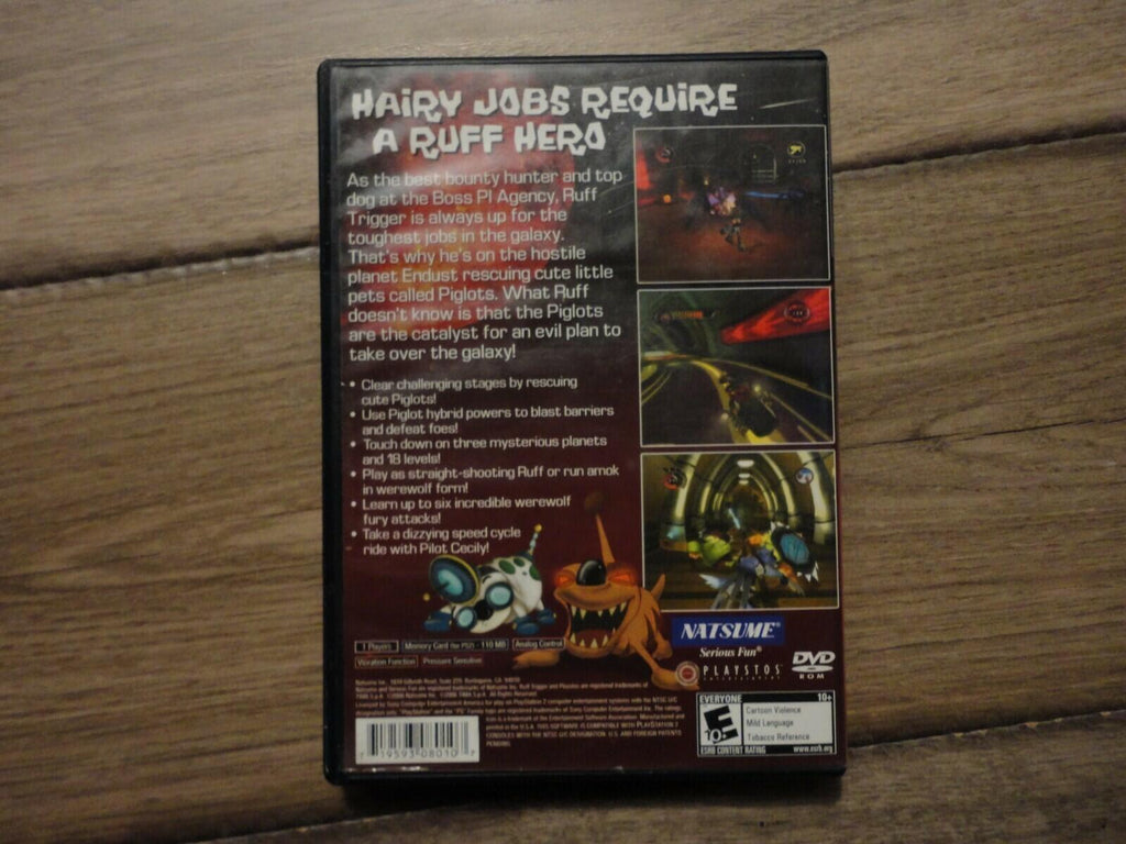 Ruff Trigger: The Vanocore Conspiracy (Sony PlayStation 2, 2006) CIB
