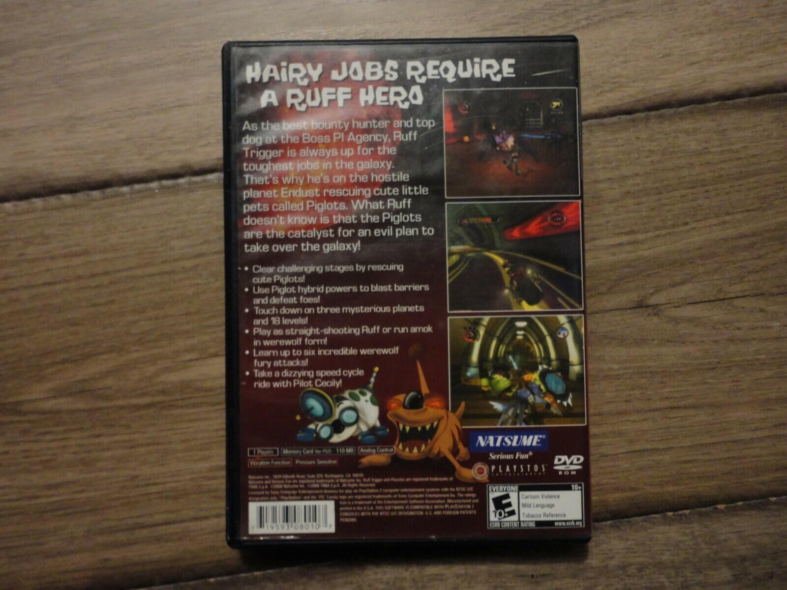 Ruff Trigger: The Vanocore Conspiracy (Sony PlayStation 2, 2006) CIB