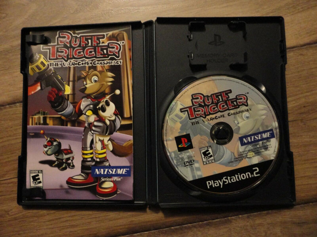 Ruff Trigger: The Vanocore Conspiracy (Sony PlayStation 2, 2006) CIB