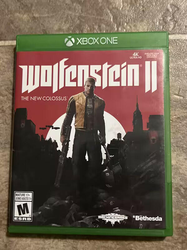 Wolfenstein II: The New Colossus (Microsoft Xbox One, 2017) CIB