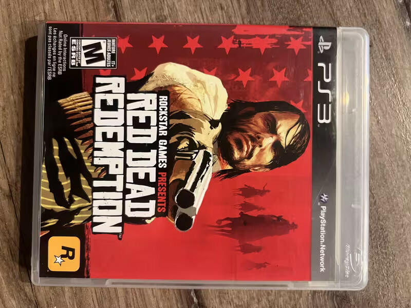 Red Dead Redemption (Sony Playstation 3, 2010) CIB WITH MAP