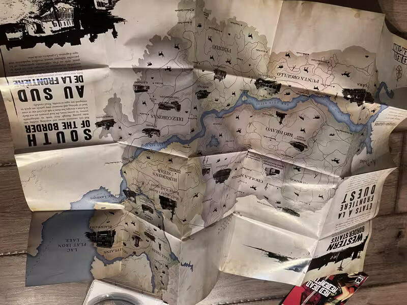 Red Dead Redemption (Sony Playstation 3, 2010) CIB WITH MAP