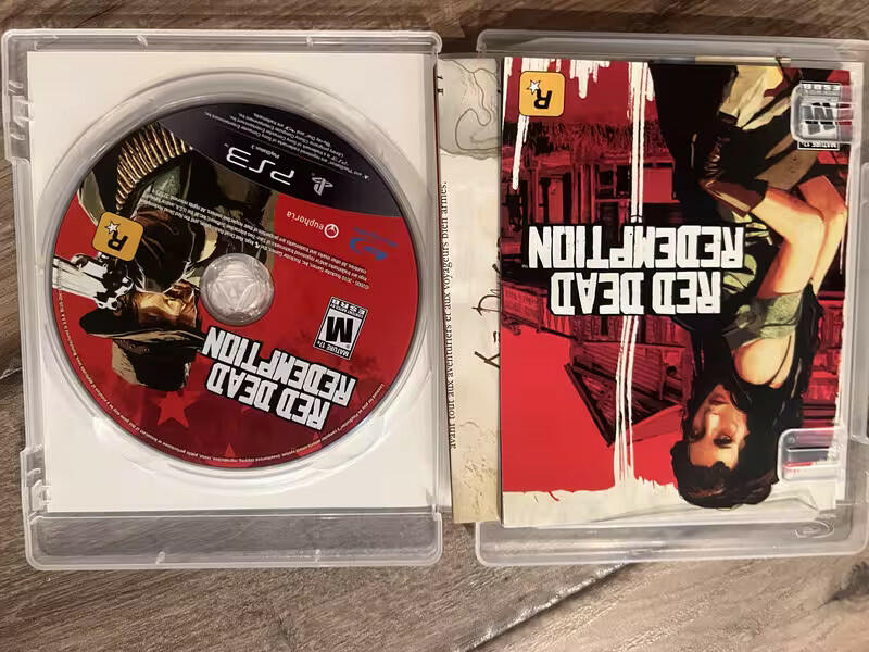 Red Dead Redemption (Sony Playstation 3, 2010) CIB WITH MAP