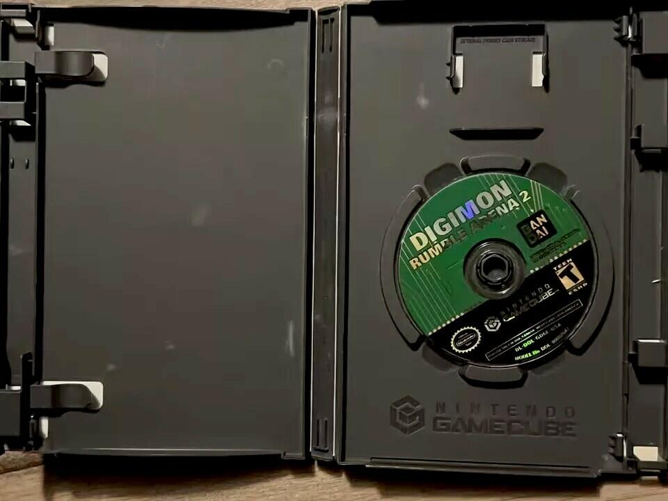 Digimon Rumble Arena 2 (Nintendo GameCube, 2004) NO MANUAL