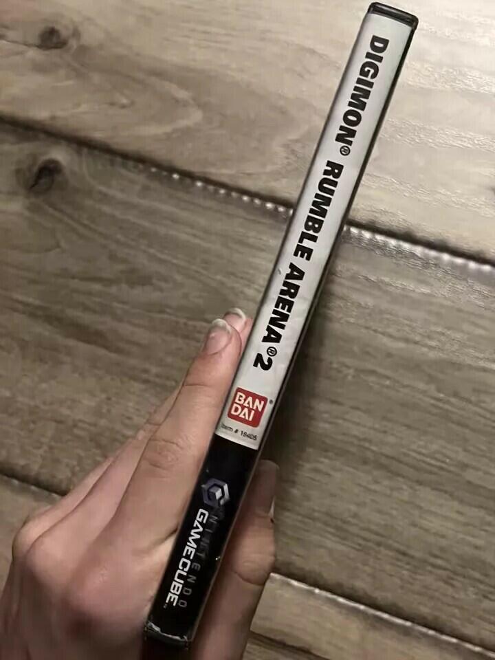 Digimon Rumble Arena 2 (Nintendo GameCube, 2004) NO MANUAL