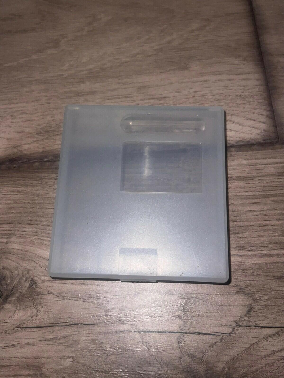 Nintendo Game Boy OEM Clear Cartridge Case Holder Only LARGE TYPE