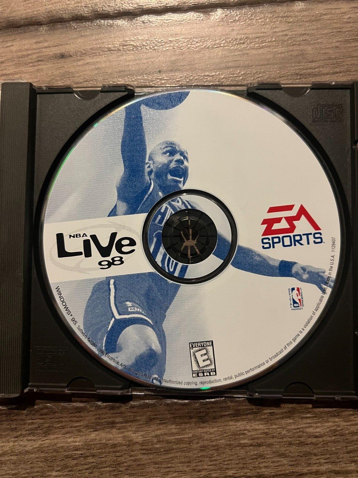 NBA Live 98 (PC, 1997) DISC ONLY