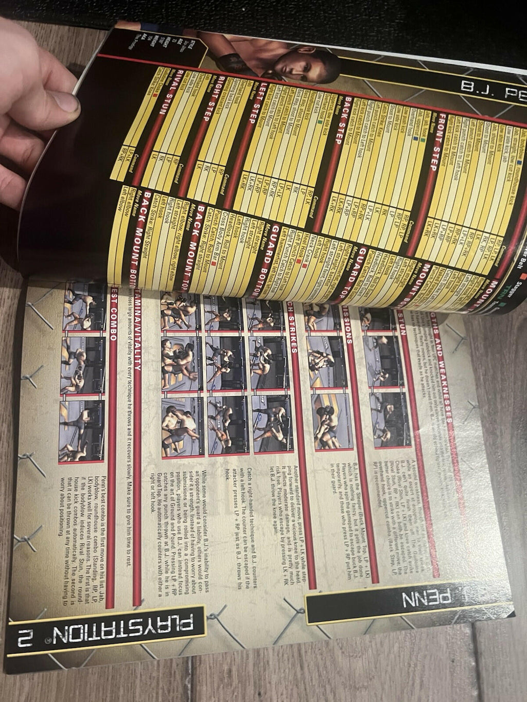 UFC: Throwdown Official Strategy Guide BradyGames Cube Playstation 2