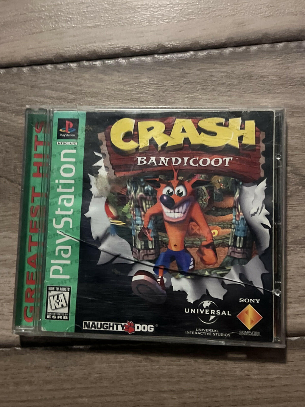 Crash Bandicoot: Greatest Hits (Sony Playstation 1 PS1, 1996) CIB COMPLETE