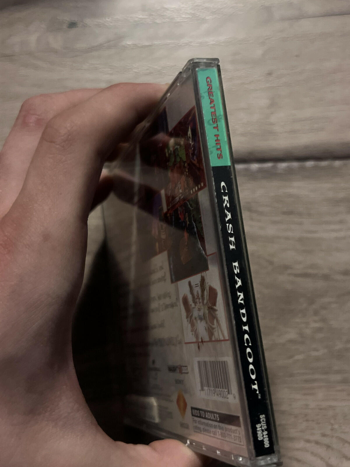 Crash Bandicoot: Greatest Hits (Sony Playstation 1 PS1, 1996) CIB COMPLETE