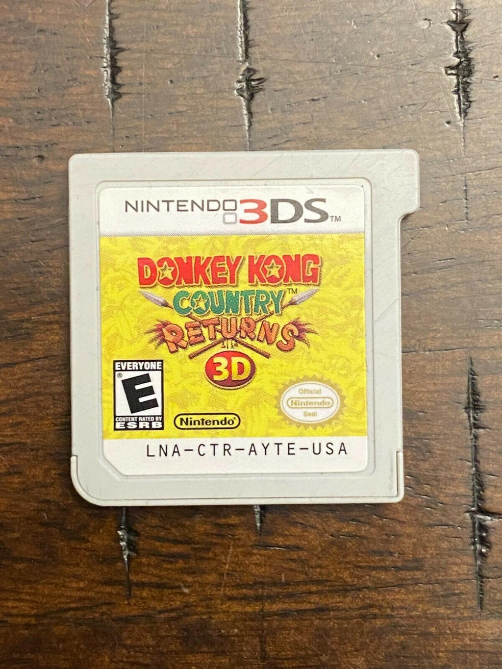 Donkey Kong Country Returns 3D (Nintendo 3DS, 2013) CARTRIDGE ONLY Tested